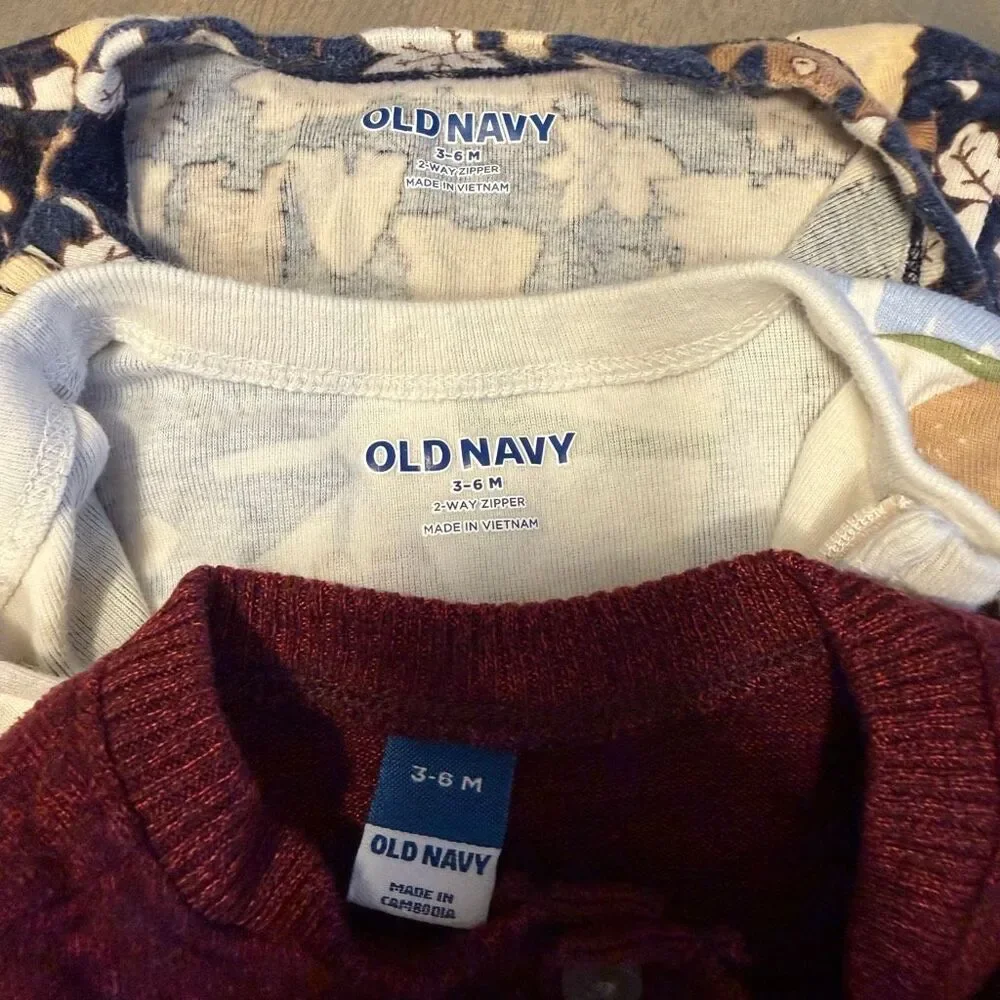Old Navy 3-6 months Sleepers